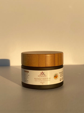 Organic Mango Butter Balm: Herbal Infused Vegan Moisturizer for Glowing Skin
