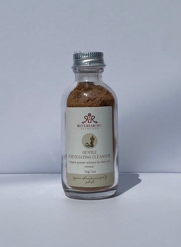Organic Gentle Exfoliating Cleanser - All-Natural Skin Polisher