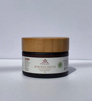 Organic Hempseed Butter Balm for Acne-Prone & Oily Skin