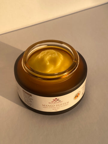 Organic Mango Butter Balm: Herbal Infused Vegan Moisturizer for Glowing Skin