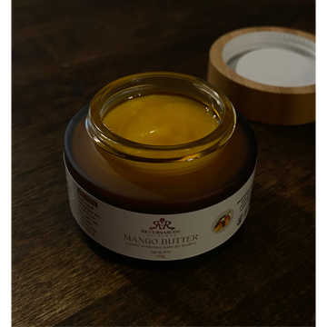 Organic Mango Butter Balm: Herbal Infused Vegan Moisturizer for Glowing Skin