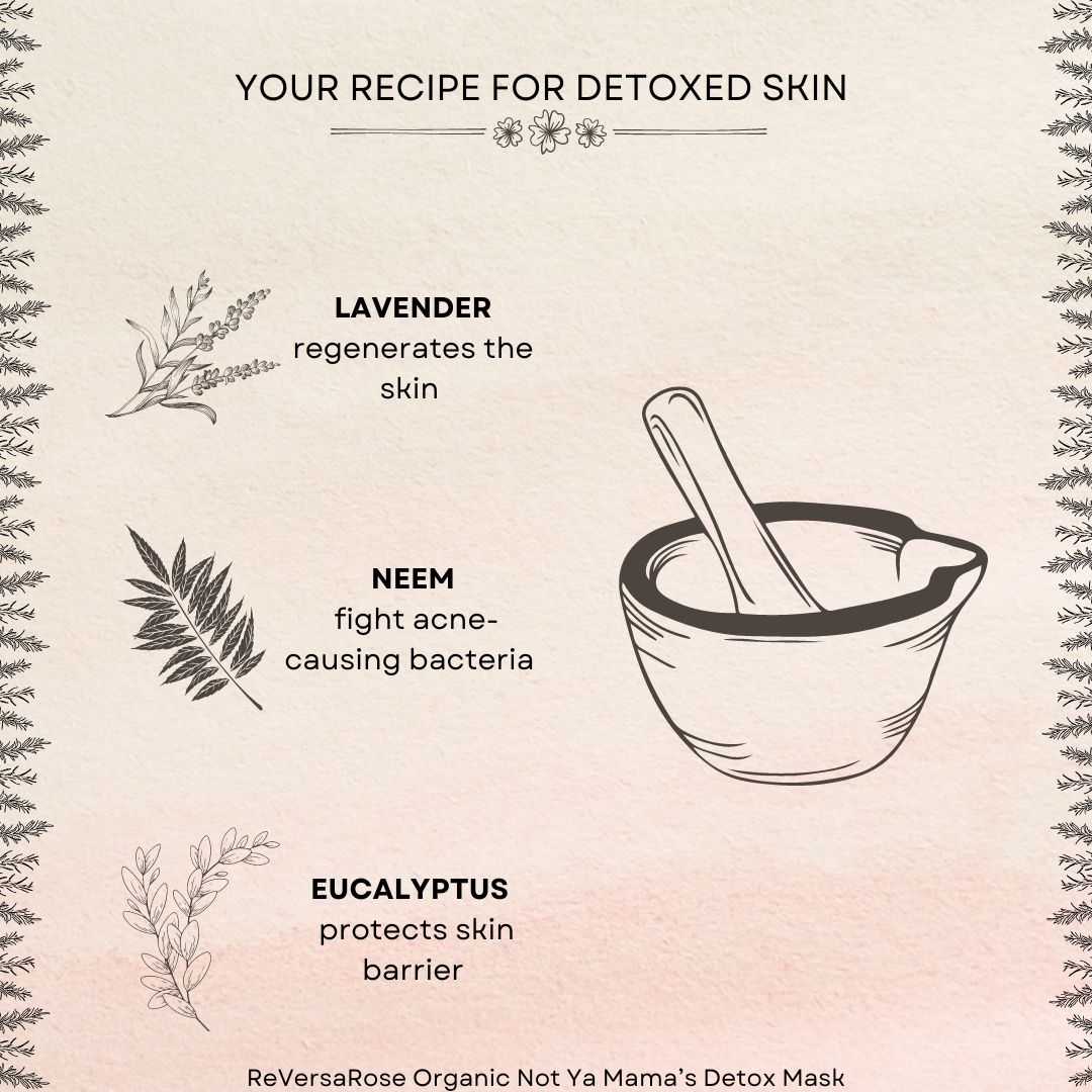 Organic Not Ya Mama’s Detox Face Mask
