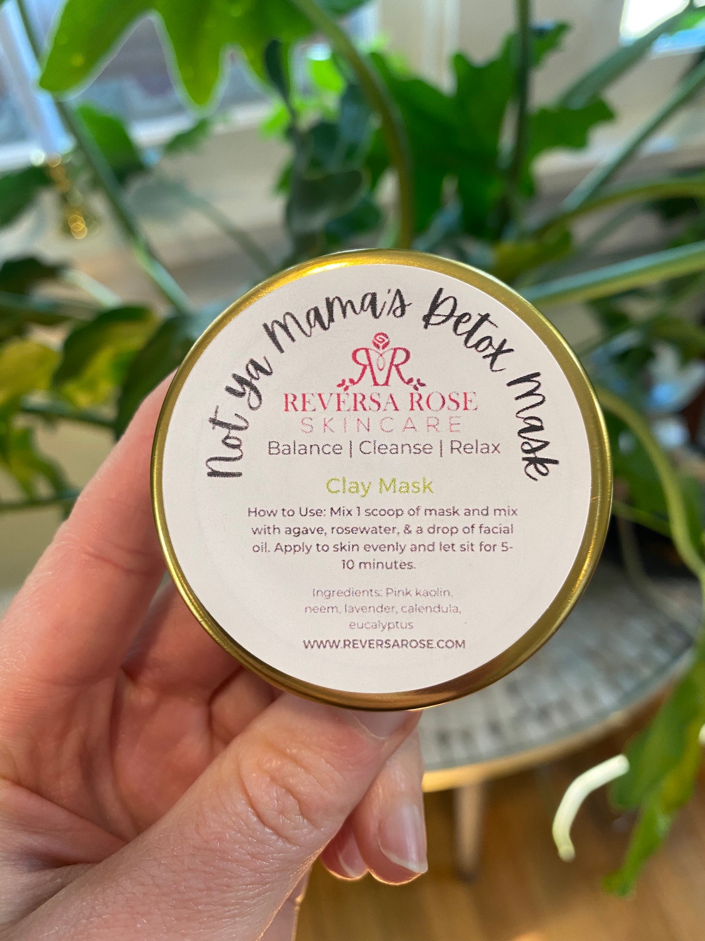 Organic Not Ya Mama’s Detox Face Mask