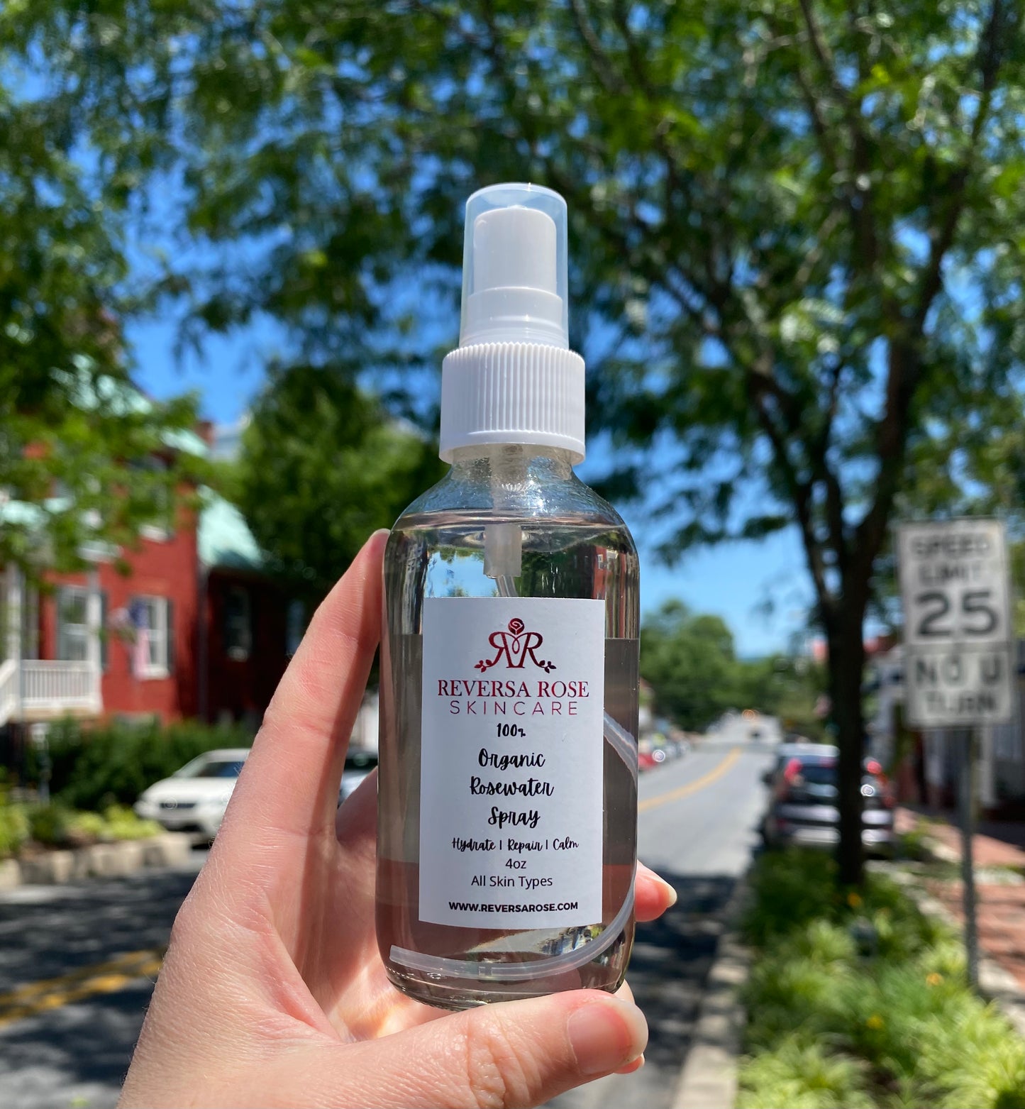 Organic Rosewater Toner