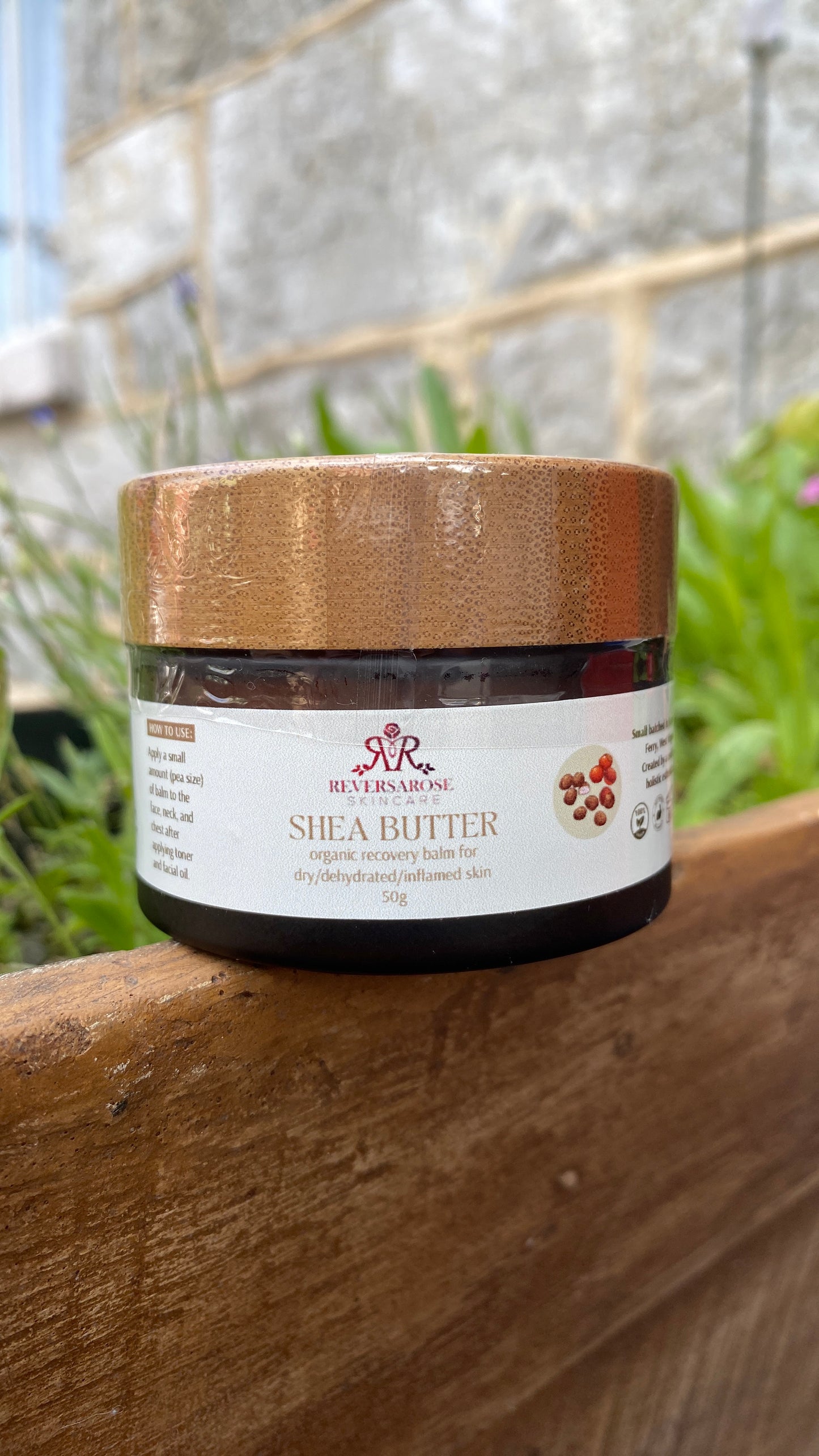 Organic Shea Butter Balm | Herbal Vegan Relief for Dry, Inflamed Skin