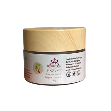 Organic Waterless Fruit Enzyme Mask: Natural Brightening & Exfoliation