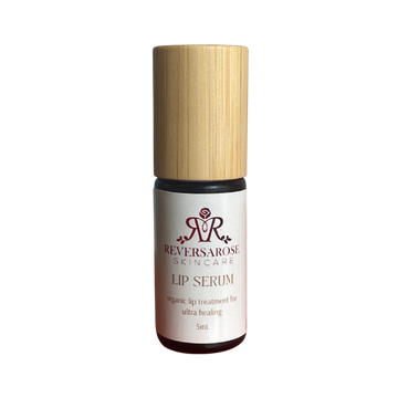 Organic Herbal Vegan Lip Serum for Hydration & Nourishment