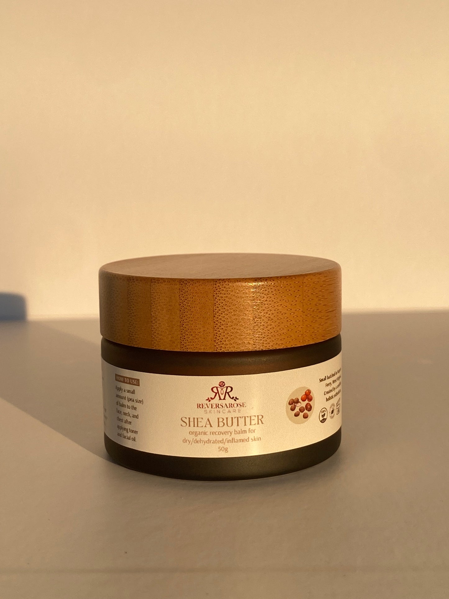 Organic Shea Butter Balm | Herbal Vegan Relief for Dry, Inflamed Skin