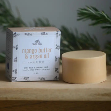 Mango Butter & Argan Oil Conditioner Bar Zero Waste