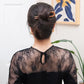 Natural Wooden Minimal U Hair Pin