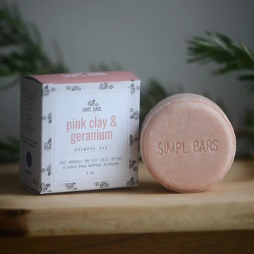Pink Clay / Normal Hair Shampoo Bar Zero Waste