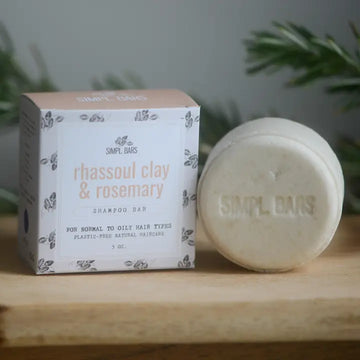 Rosemary and Rhassoul Clay / Normal & Oily Hair Shampoo Bar
