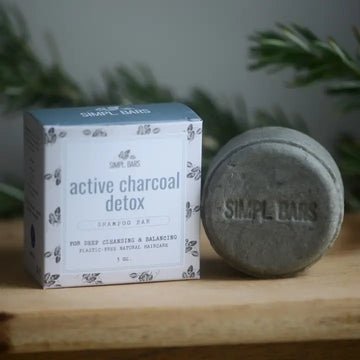 Active Charcoal Detox Shampoo Bar Zero Waste