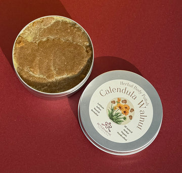 Calendula Walnut Herbal Body Polish – Natural Exfoliating & Nourishing Scrub for Sensitive Skin
