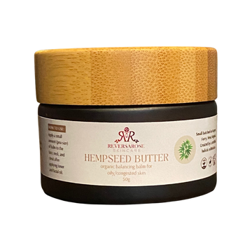 Organic Hempseed Butter Balm - Moisturizer for Oily & Acne-Prone Skin