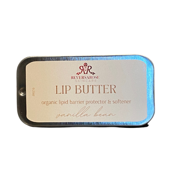 Organic Vegan Lip Butter: Herbal Moisturizing Balm for Soft Lips