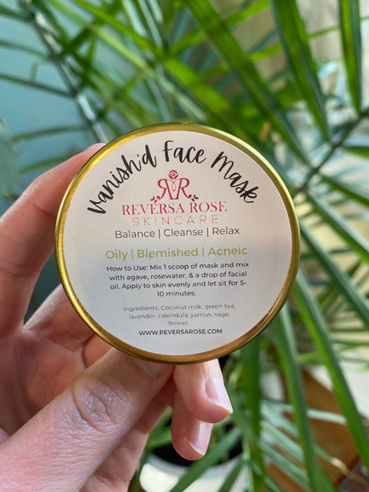 Organic Vanish’d Face Mask for Oily | Acne-Prone